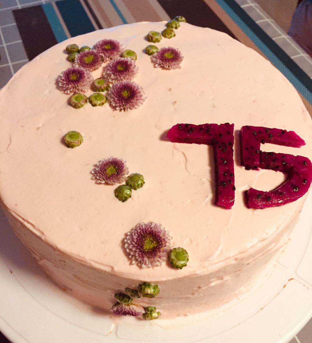 春暖花开抺茶草莓蛋糕（适合零基础）