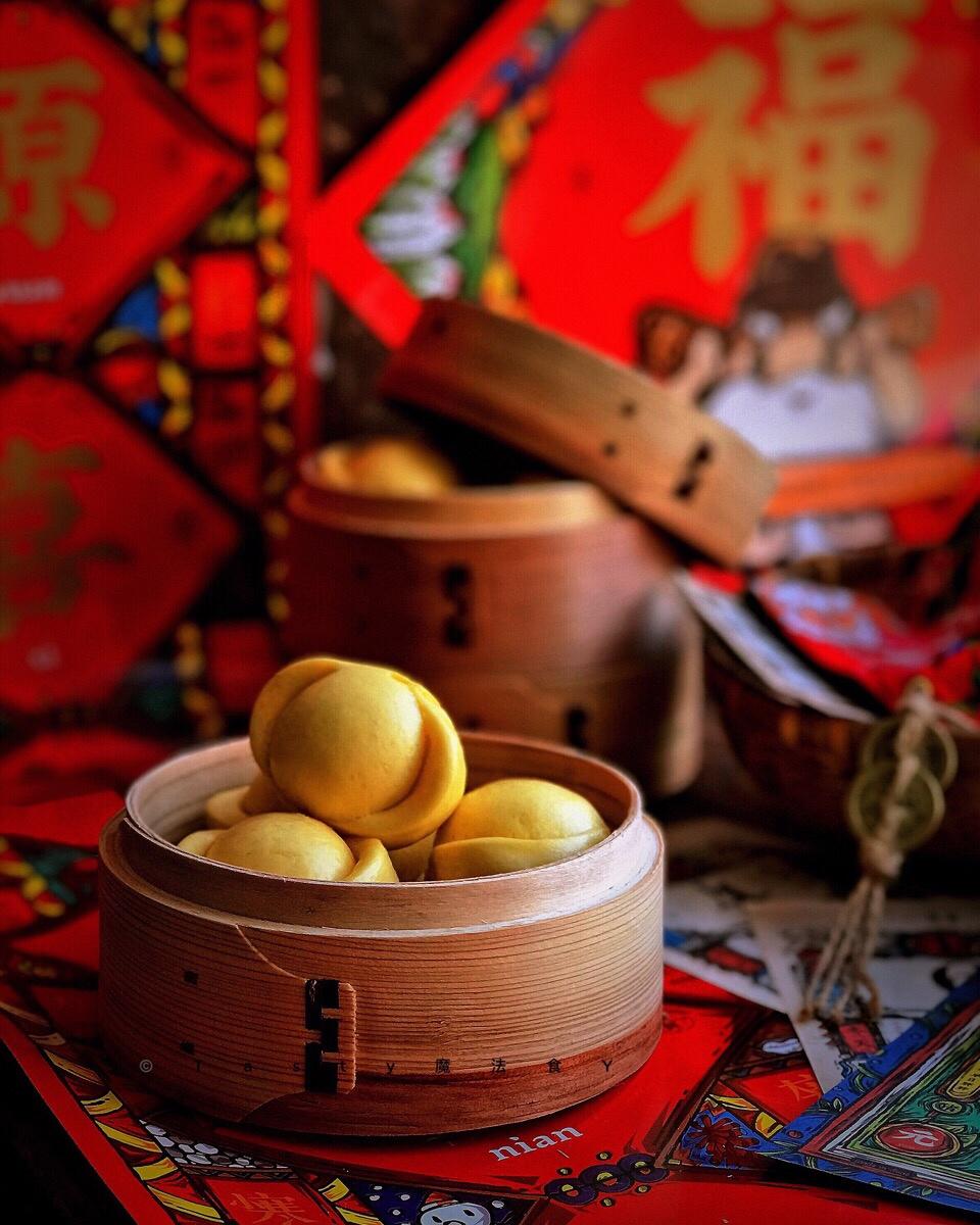 黄金万两 元宝馒头