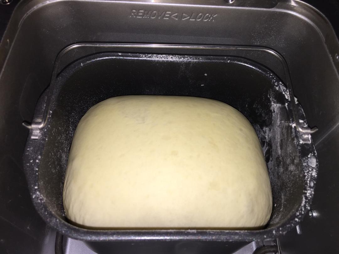 超级好吃的原味面包（面包机版）