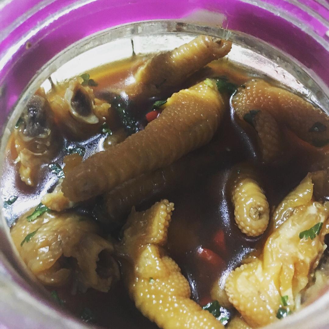 香辣蒜香凉拌爽脆鸡脚