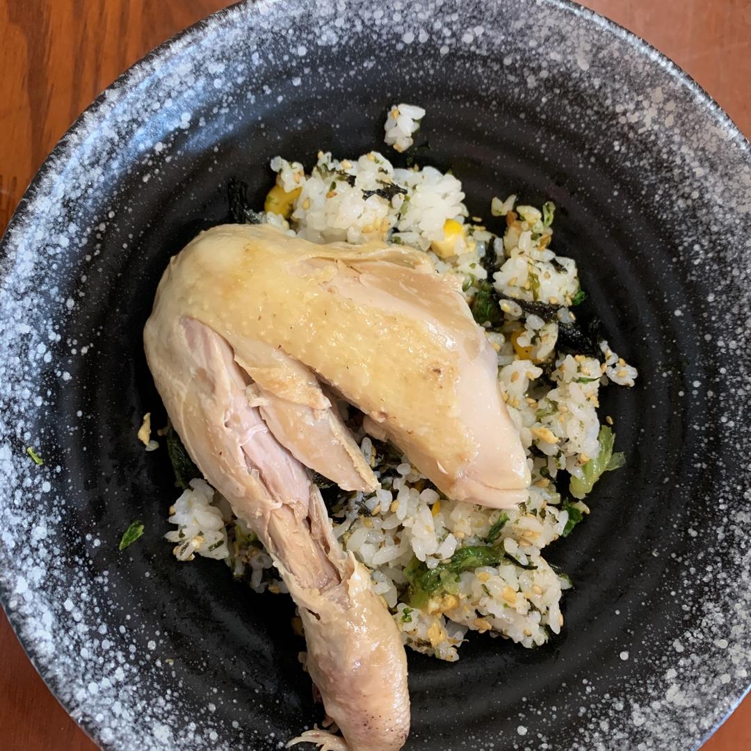 电饭煲版盐焗鸡