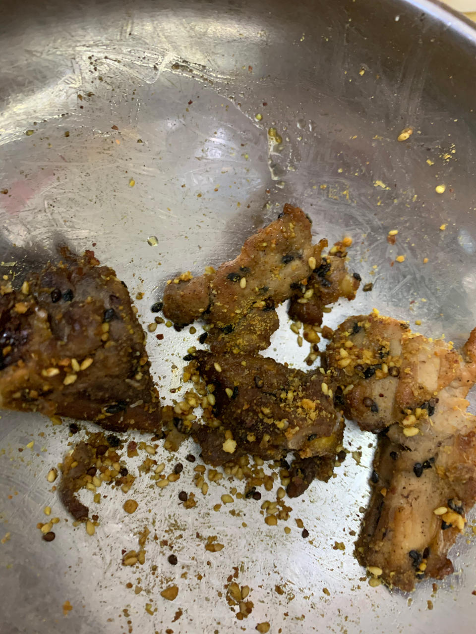 超简单的空气炸锅做烤鸡架