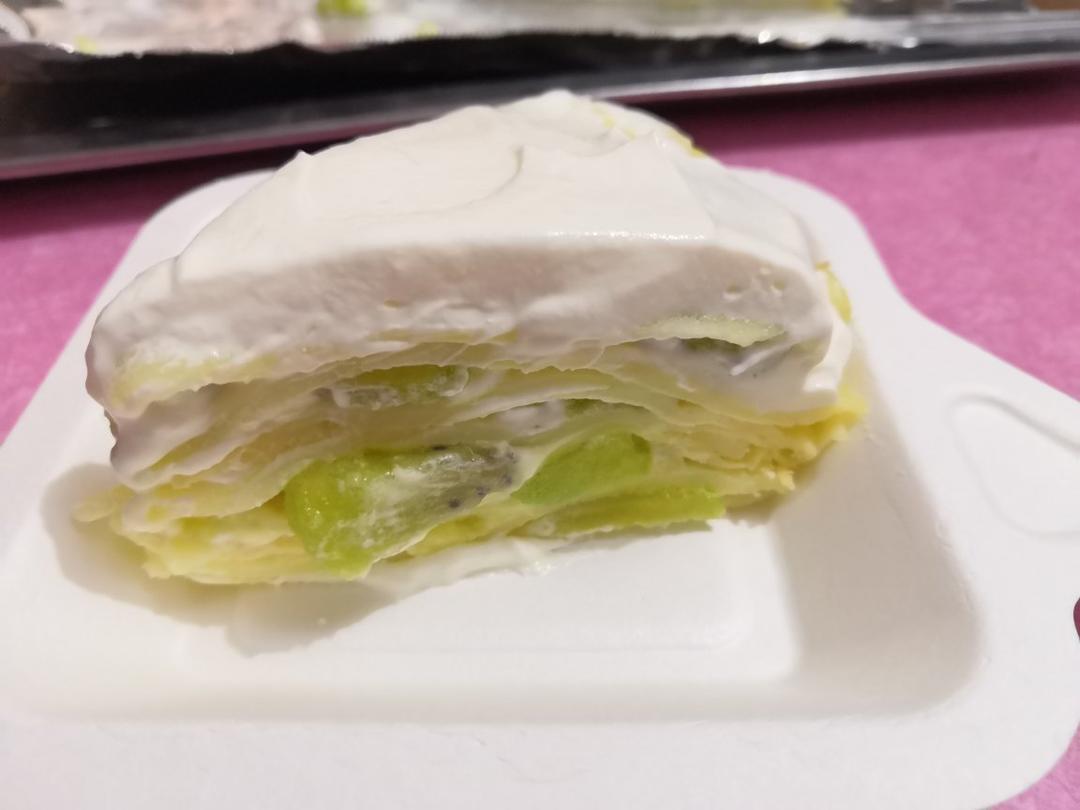 芒果千层蛋糕，100%成功告别煎皮无能