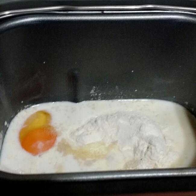 纯奶手撕吐司的做法 步骤1