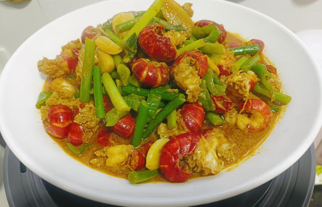 蒜蓉小龙虾（家常版比复茂好吃哦😋）