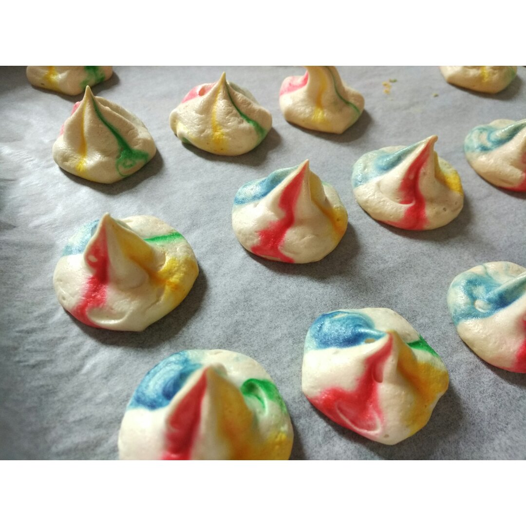 如何做出有棱有角+色调美美的蛋白糖