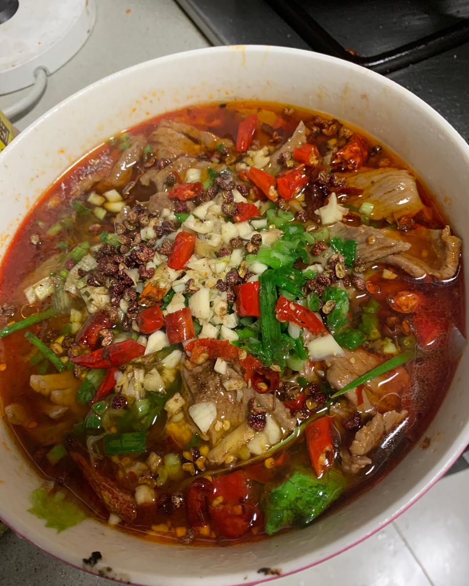 tods做的【水煮牛肉】