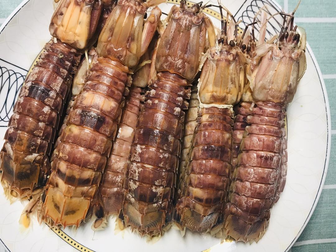 白灼皮皮虾