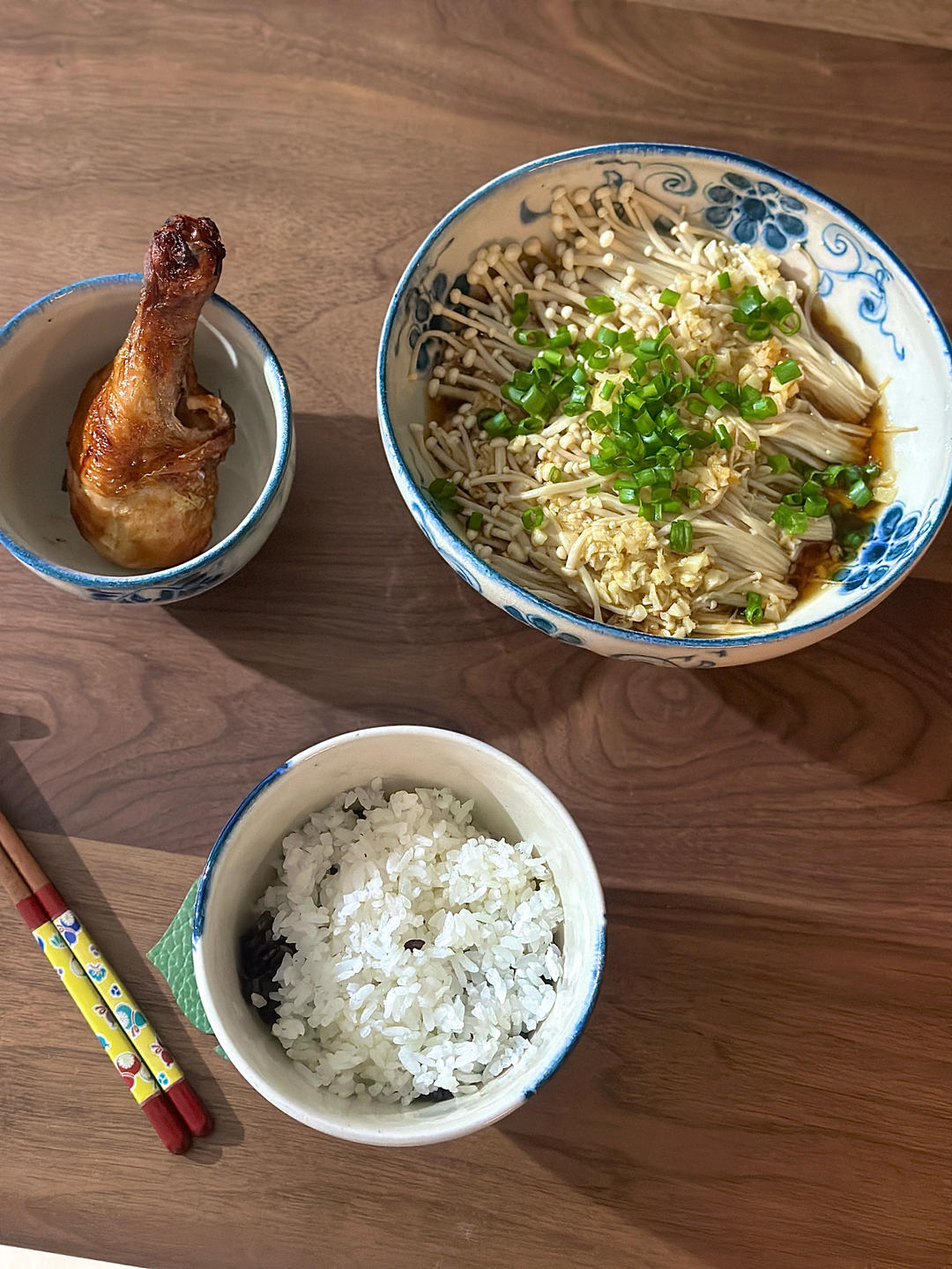 蒜蓉蒸金针菇