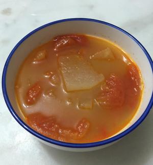 冬瓜西红柿汤的做法 步骤1