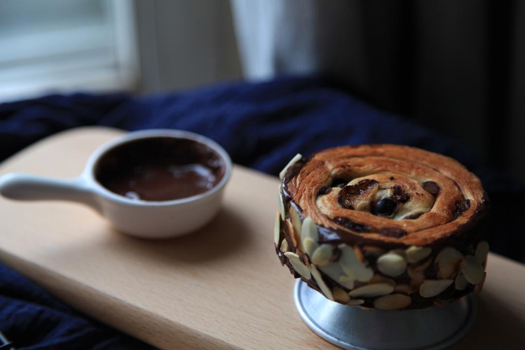 丹麦面包 巧克力可可丹麦卷