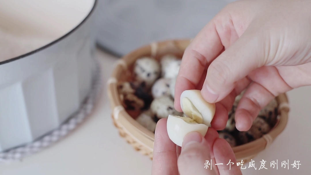 盐焗鹌鹑蛋【北鼎珐琅锅食谱】
