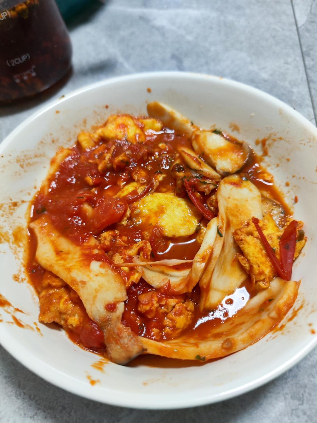 减脂一定要吃的无面炒面😋低脂低卡杏鲍菇伪炒面