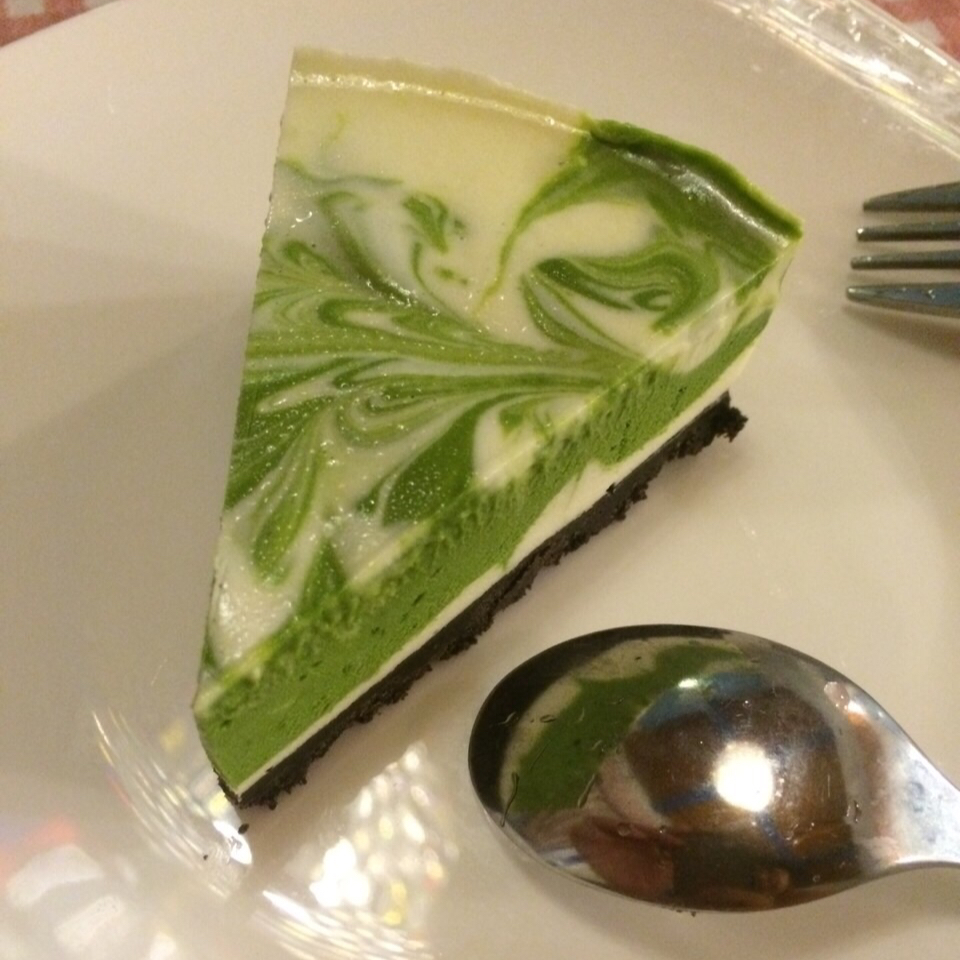 冷藏式抹茶大理石乳酪蛋糕