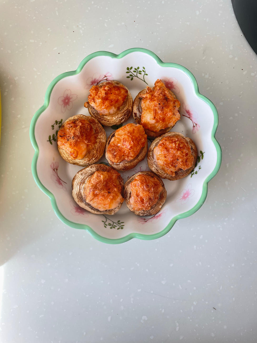 虾滑口蘑（空气炸锅版）