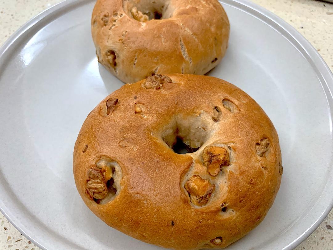 藤田千秋的核桃全麦贝果