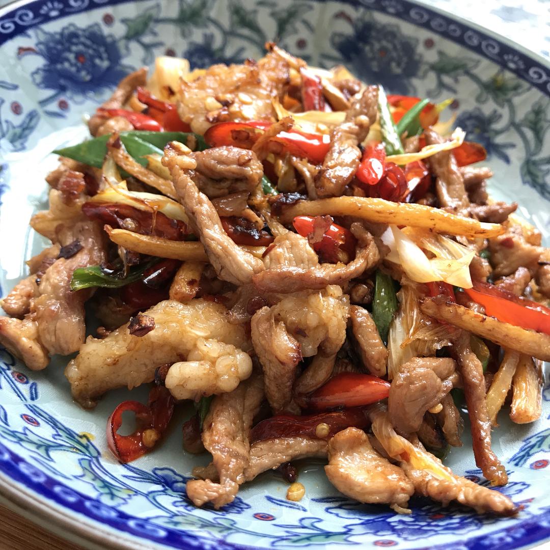 小米椒炒肉丝