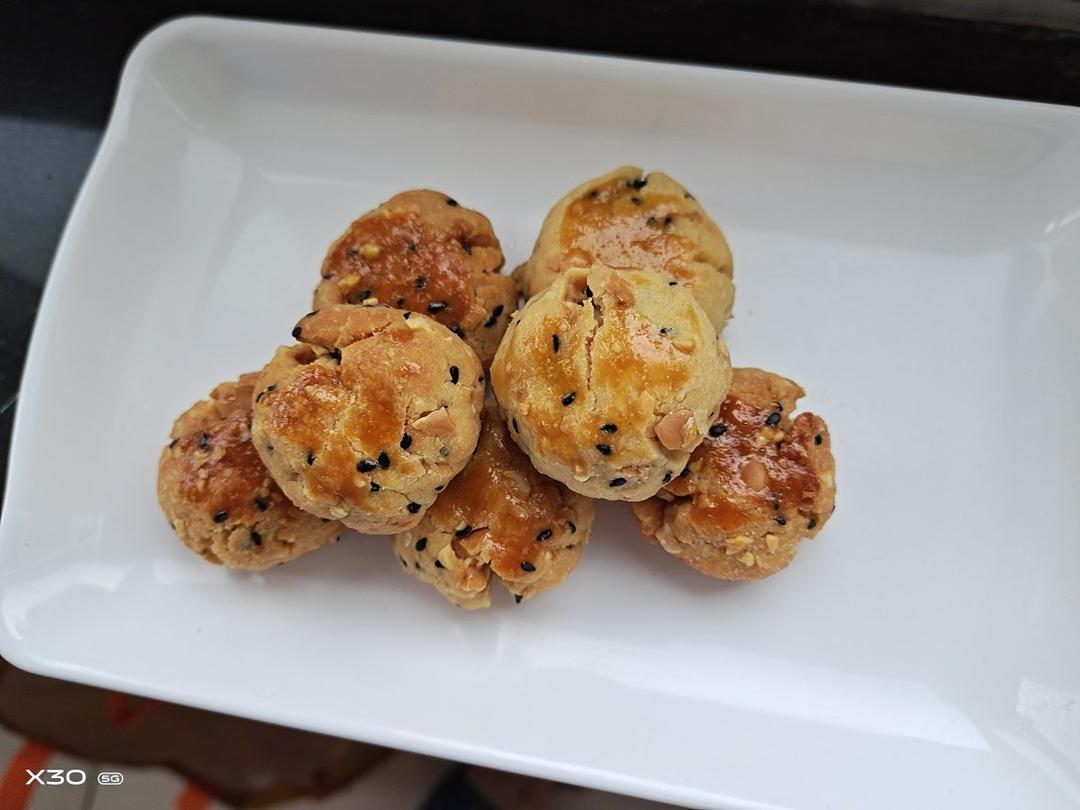 ㊙️酥到掉渣渣❗️一次就成功的花生芝麻酥