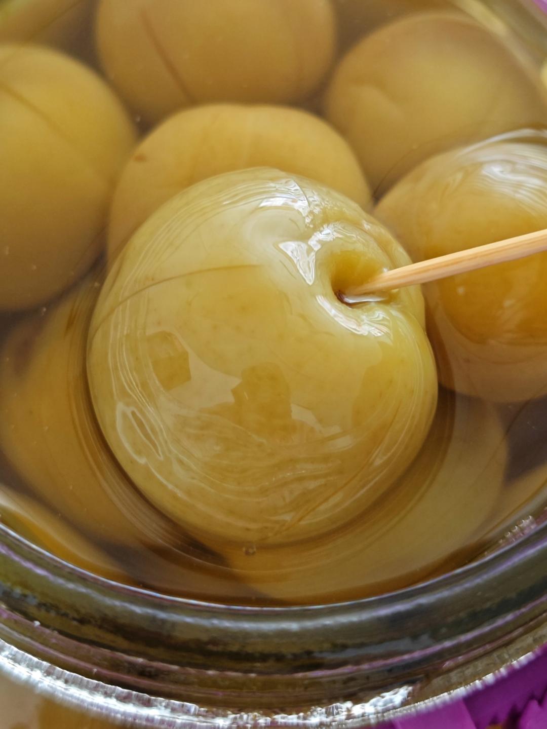 一口一个脆爽【腌李子】