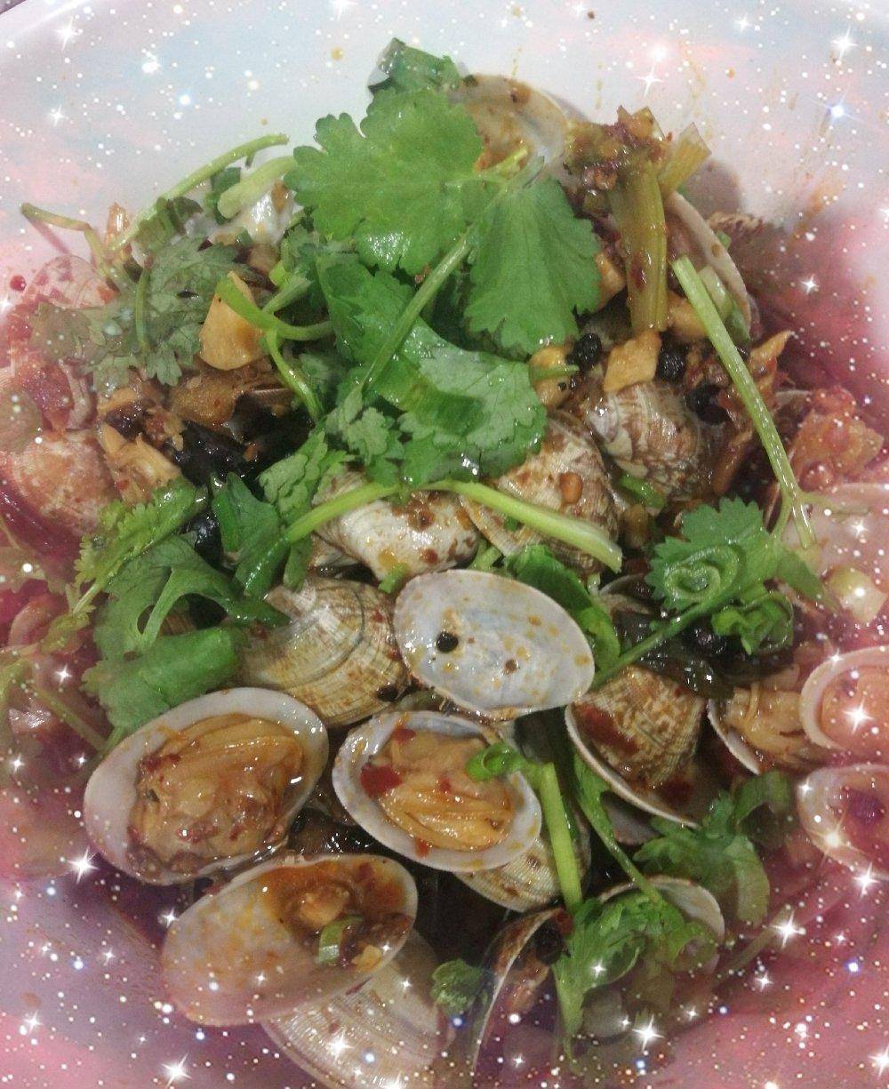 辣炒花蛤