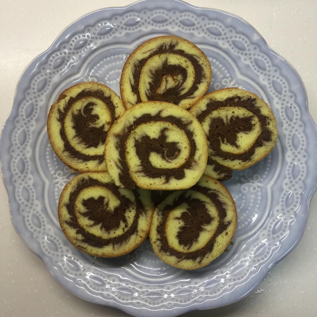 可可旋风蛋糕卷（视频）