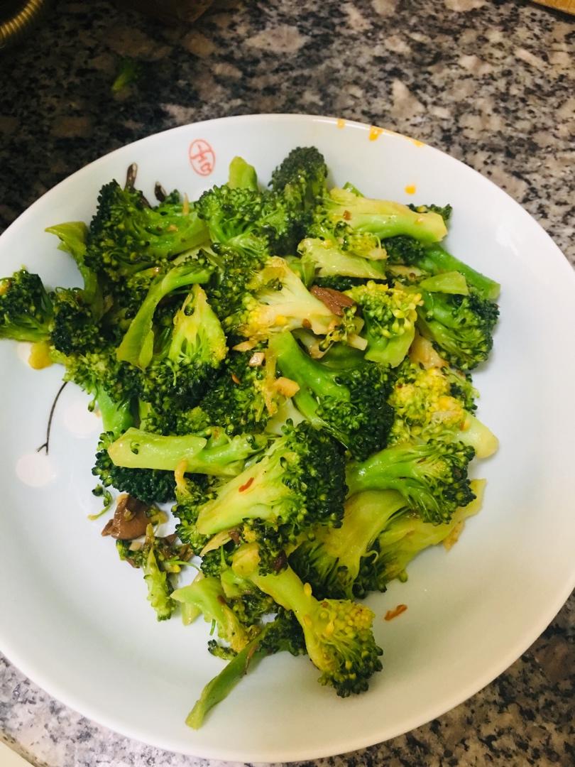 蚝油蒜蓉西兰花