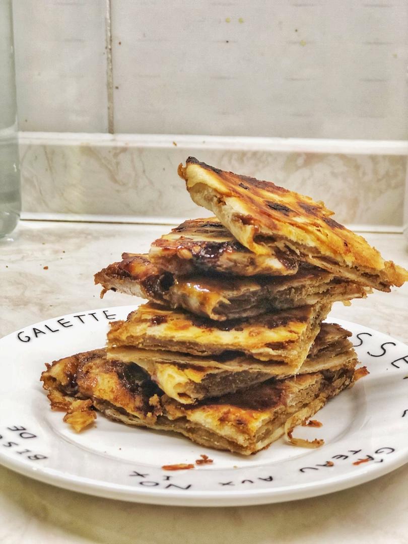 妈妈的麻酱红糖饼(附赠叠饼大法！)