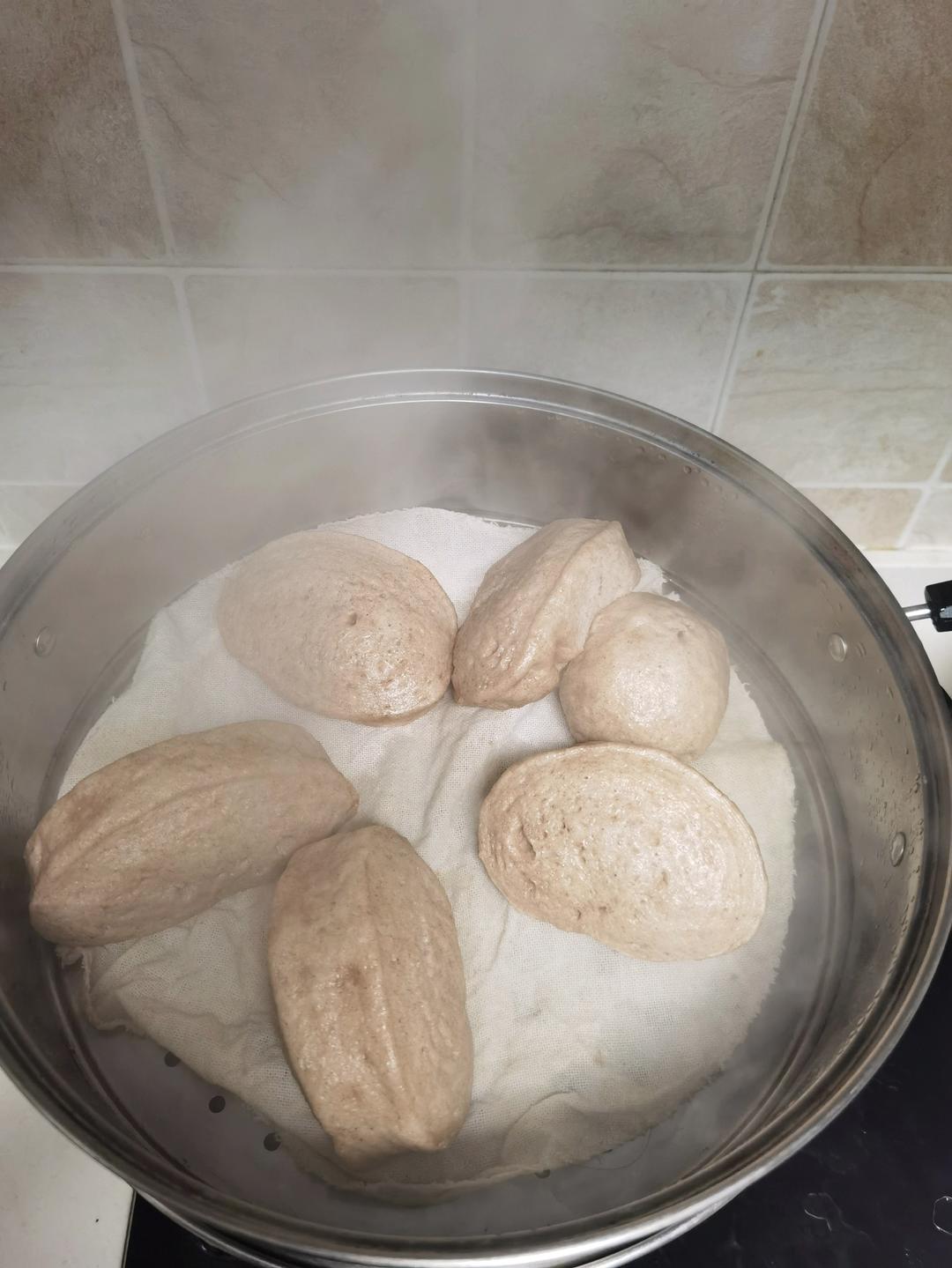 全麦馒头（减肥）（无糖无油）