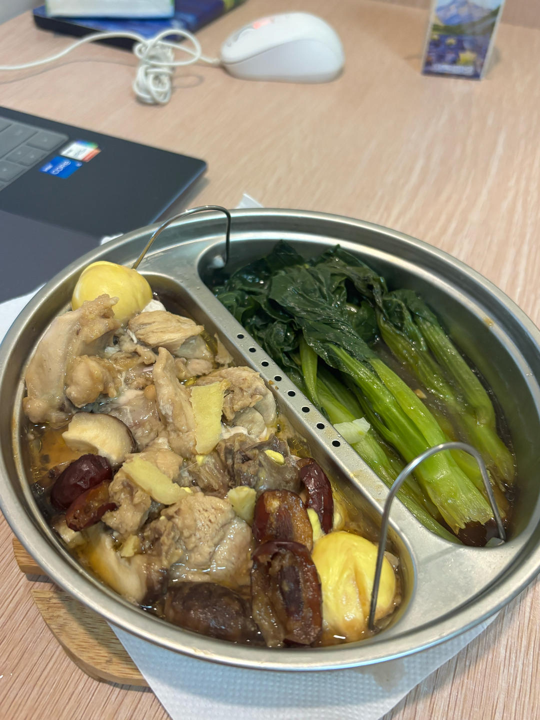 【蒸蒸日上】香菇红枣蒸鸡