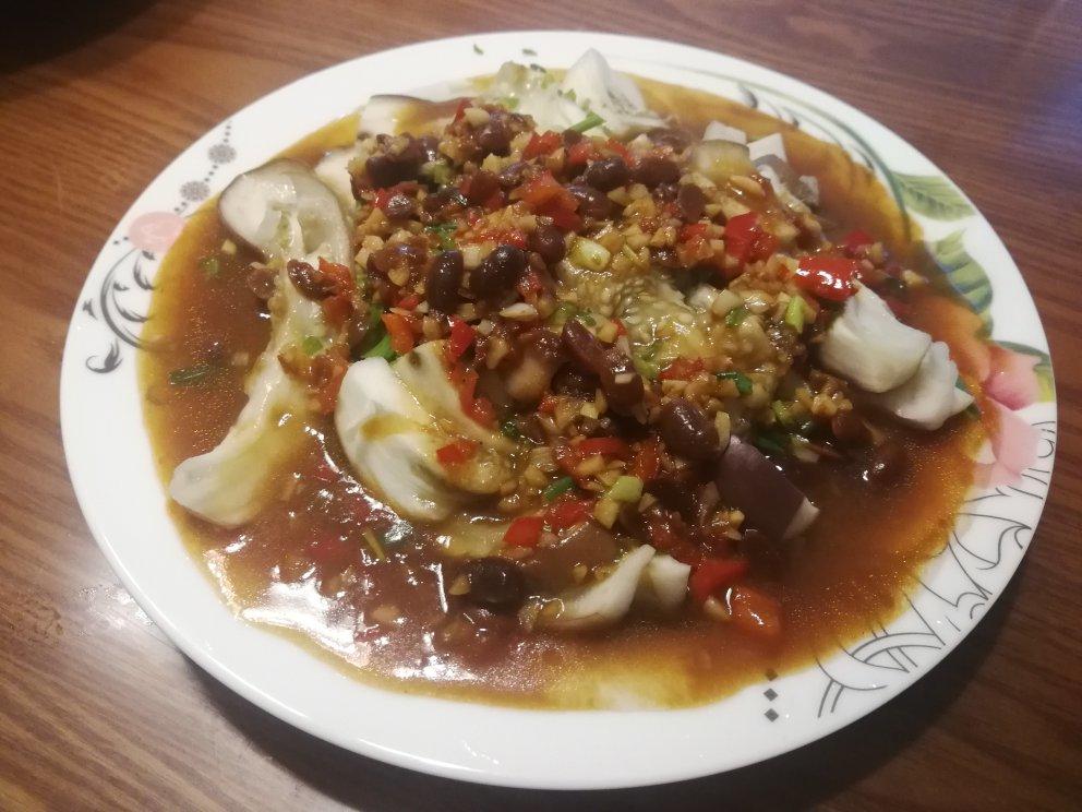 蒜末蒸茄子