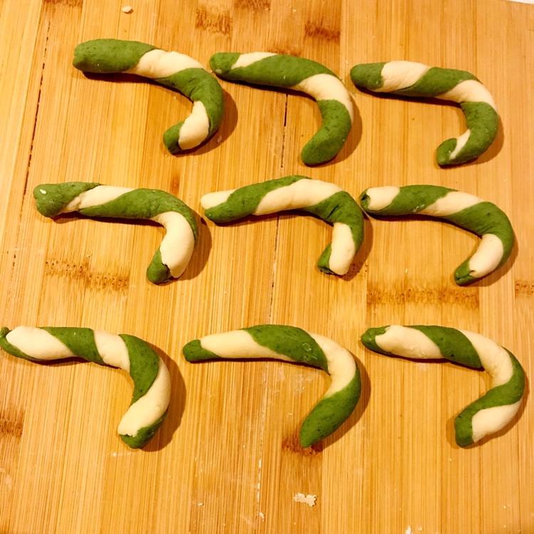 圣诞拐杖饼干