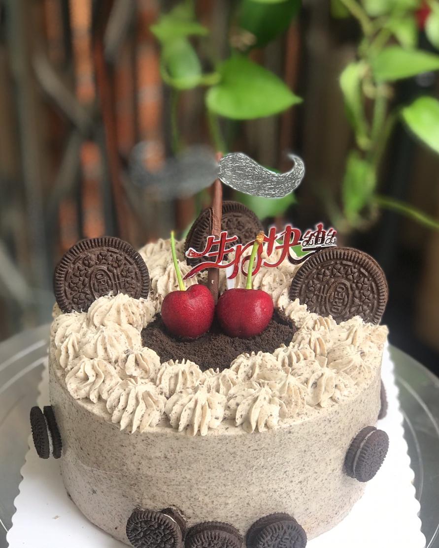 奥利奥咸奶油蛋糕