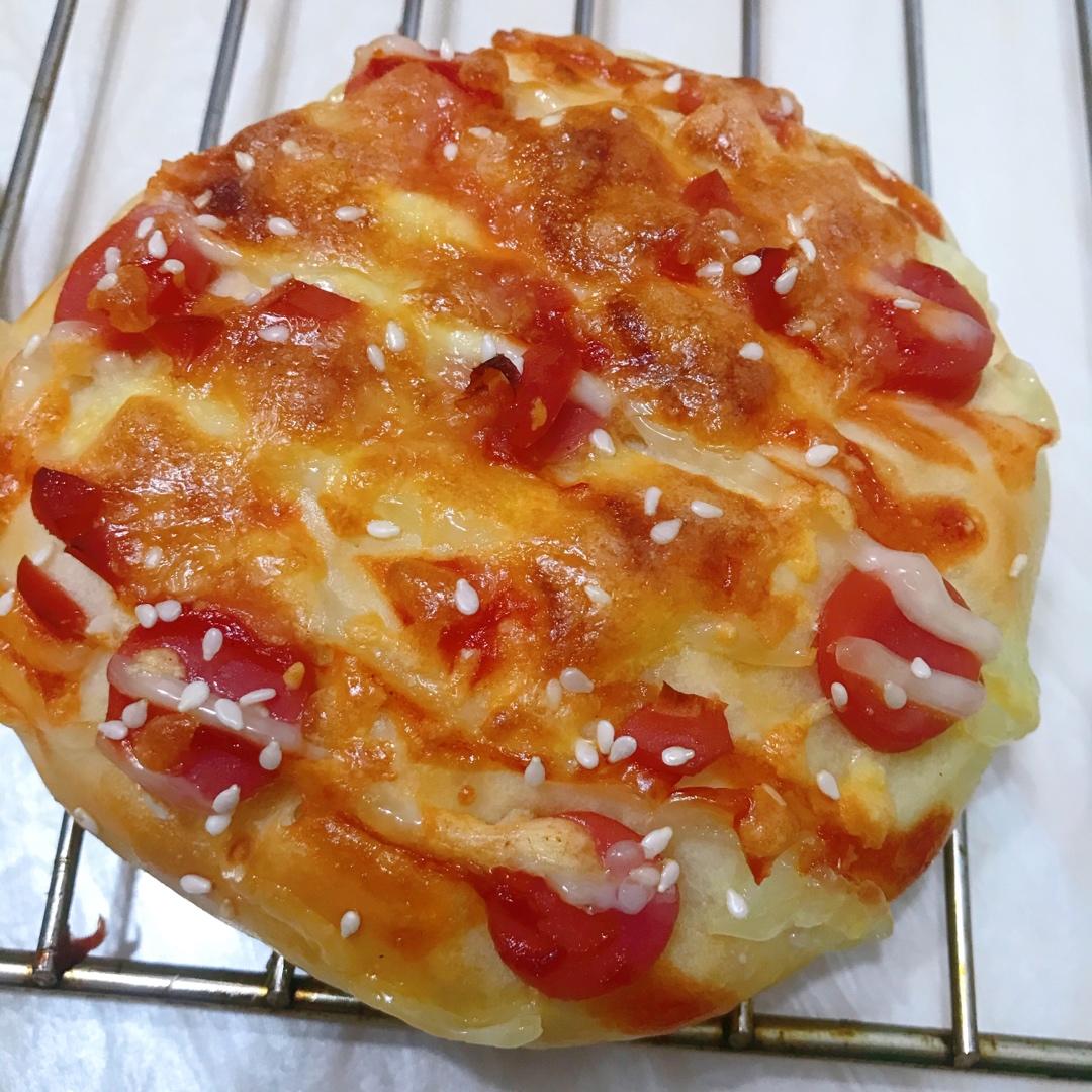 香葱火腿肠面包