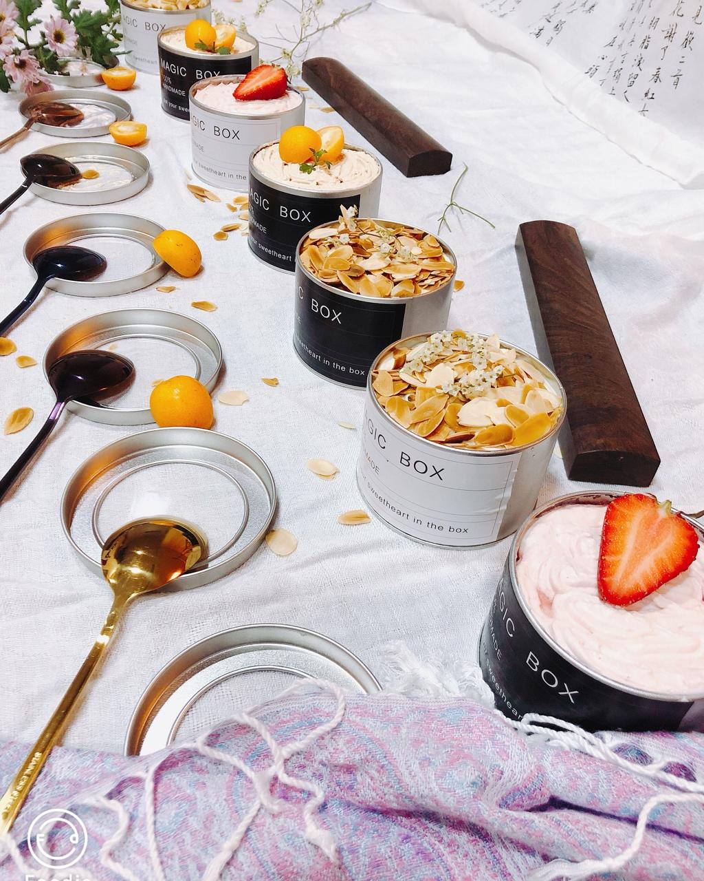 6款ins风爆款罐子蛋糕