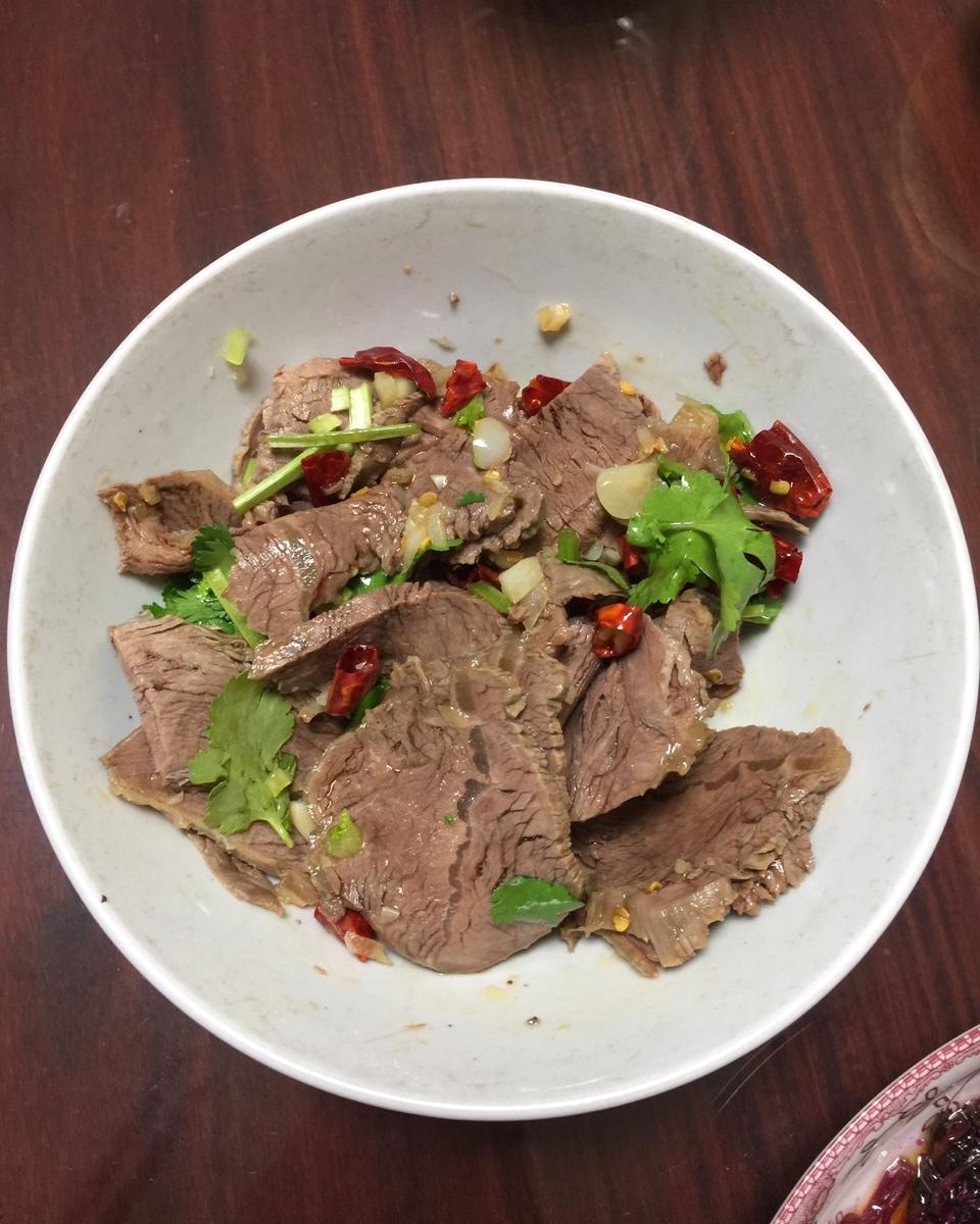 凉拌牛肉