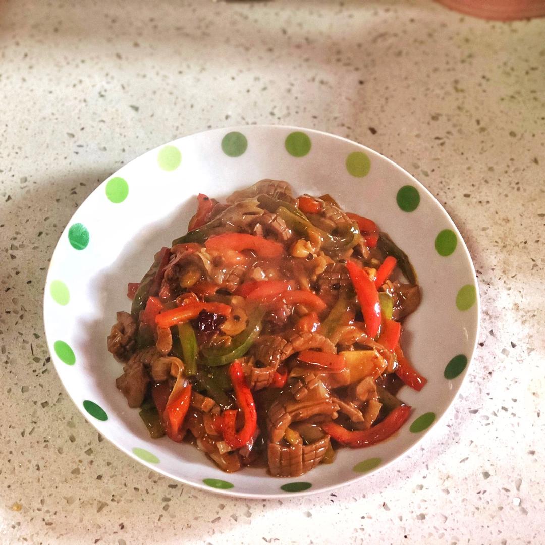 爆炒腰花