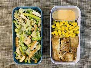 沙拉午餐减脂便当一个月不重样 上班族 快手午餐 健康减肥的做法 步骤6