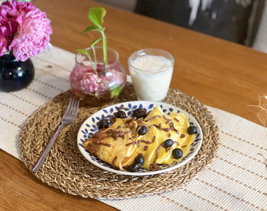 法式风情Crepe香蕉可丽饼