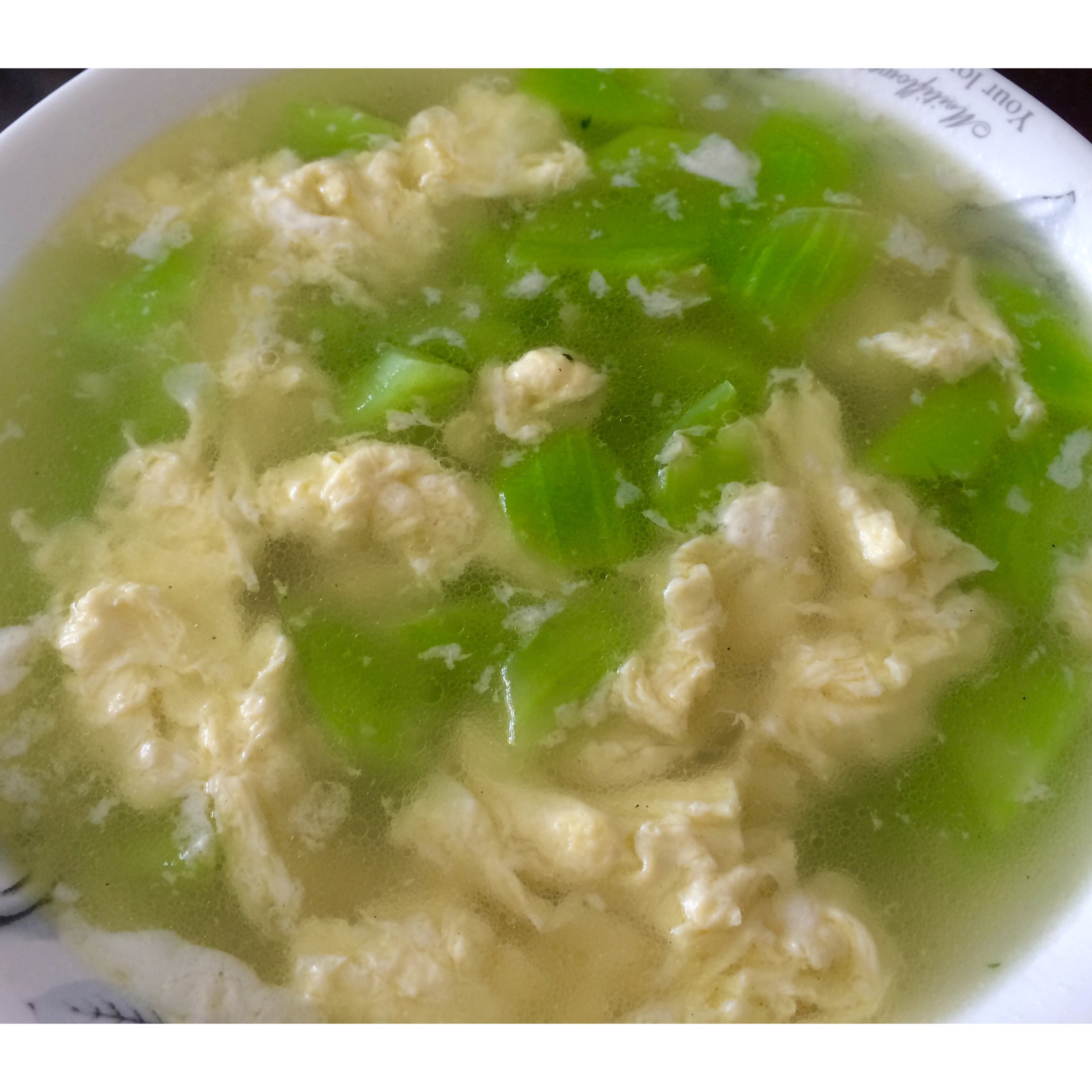 karenliuyu做的莴笋蛋汤