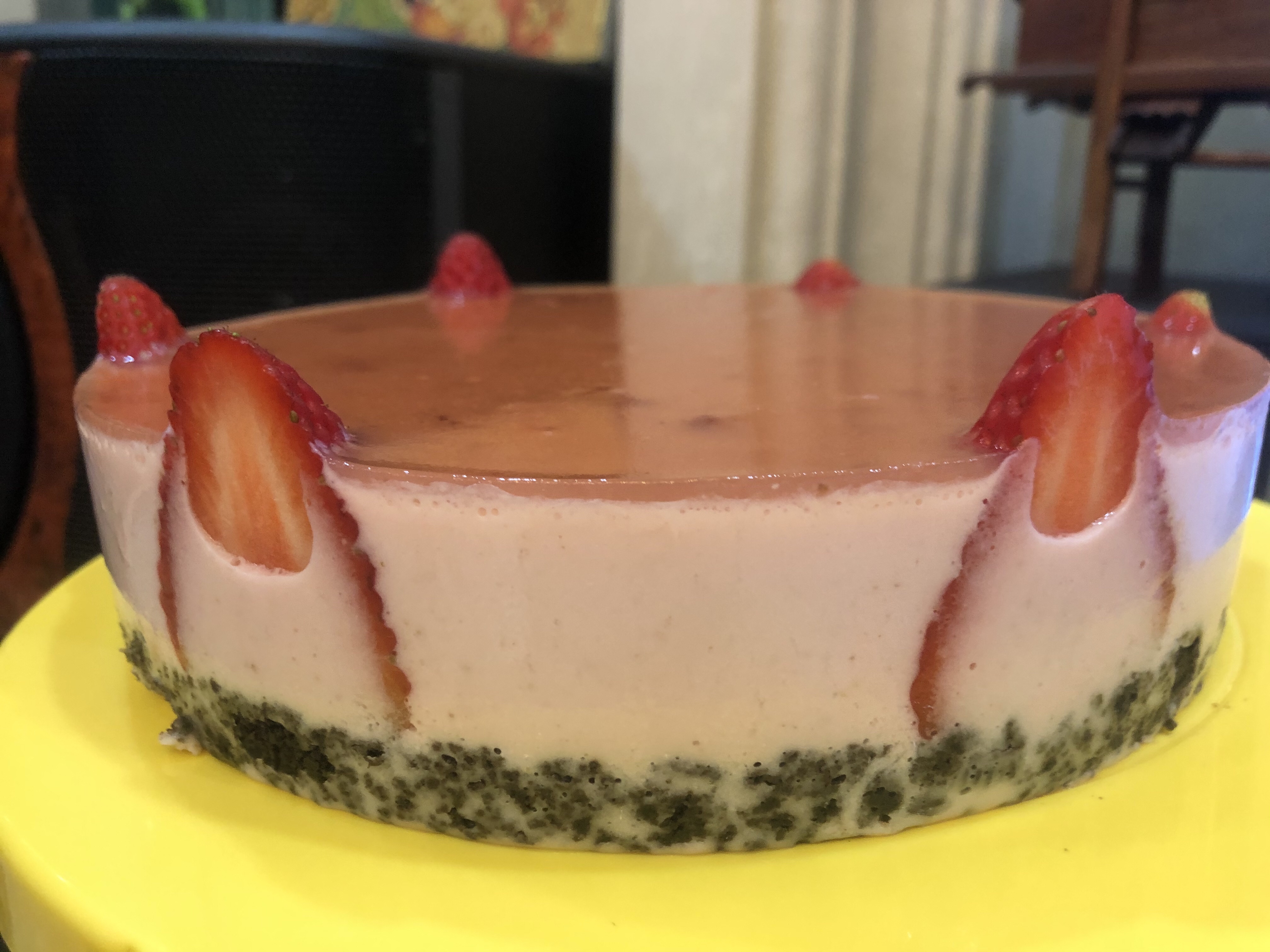 草莓🍓慕斯蛋糕，零失误6寸