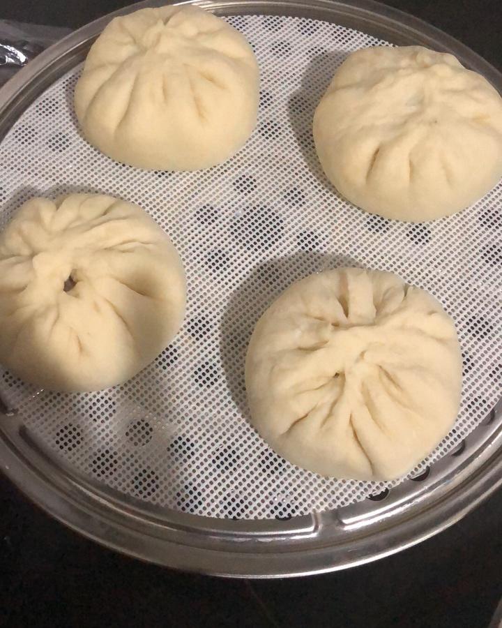 胡萝卜木耳鸡蛋素包子