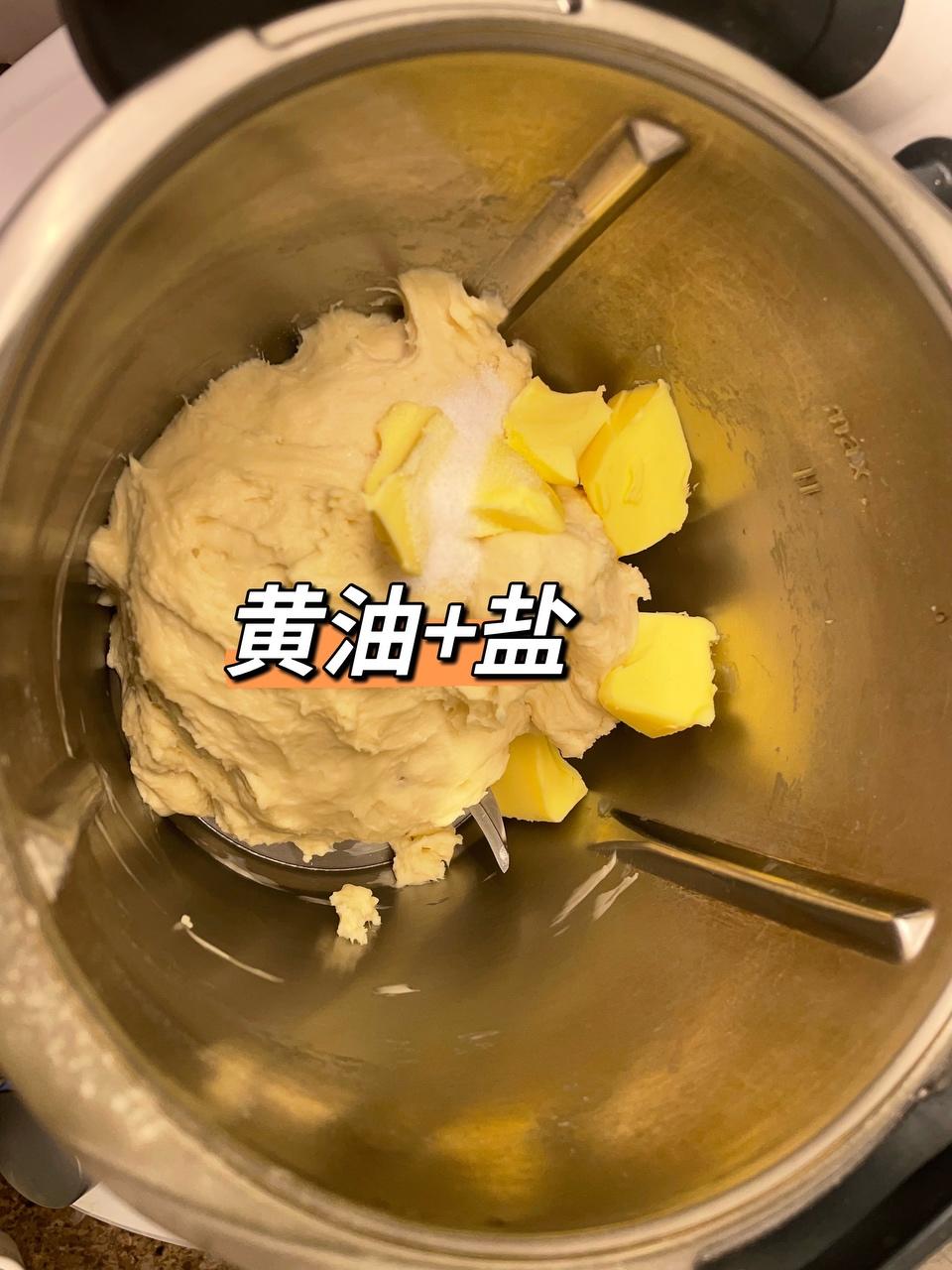 纯奶手撕吐司的做法 步骤1