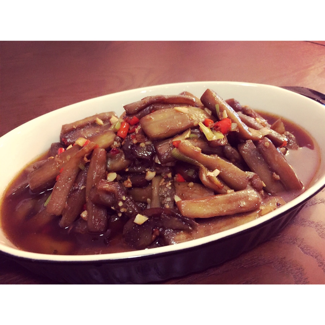红烧肉沫茄子