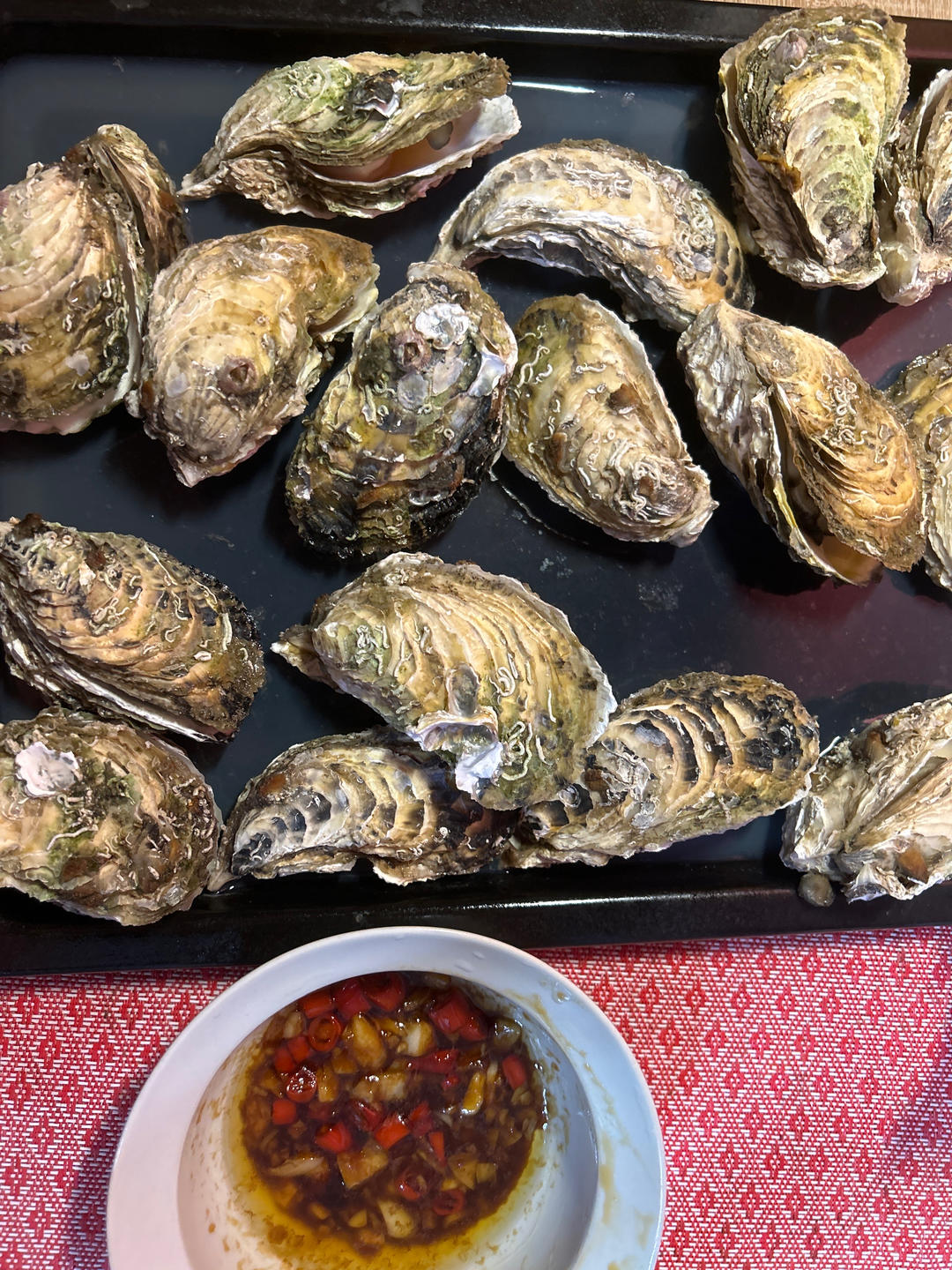 清蒸生蚝（附酱料做法）