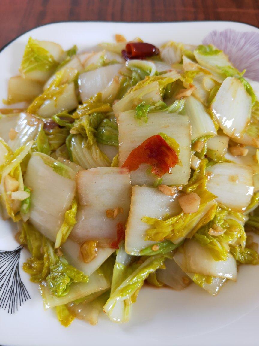 酸辣白菜-新手下厨 Spicy Sour Cabbage