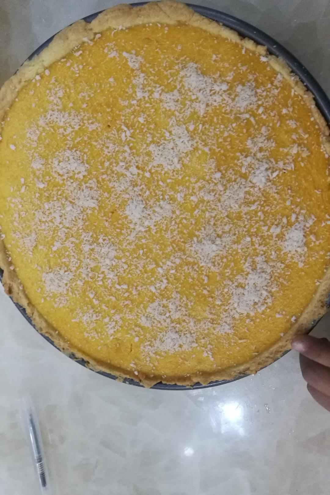 秋季时令小甜品——奶香南瓜派