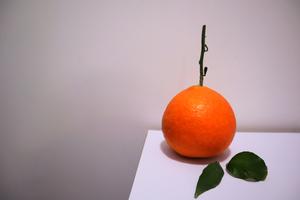 橙子蒸蛋（超级无敌简单，适合刷亮朋友圈儿）的做法 步骤1