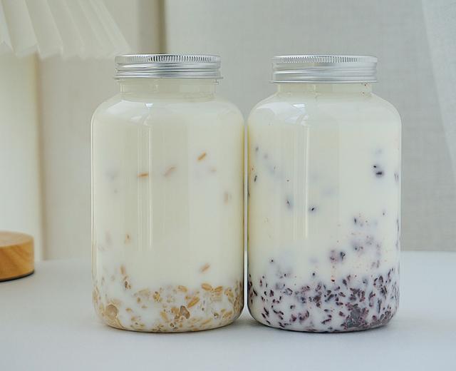 2款有米酸奶｜内含一分钟超快制作酸奶｜有紫米｜有燕麦的做法
