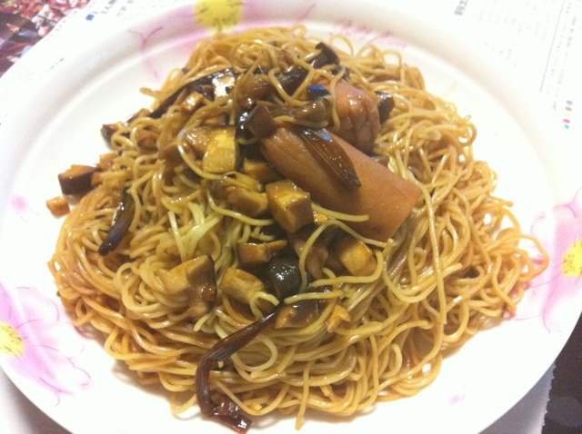 葱油瑶柱面