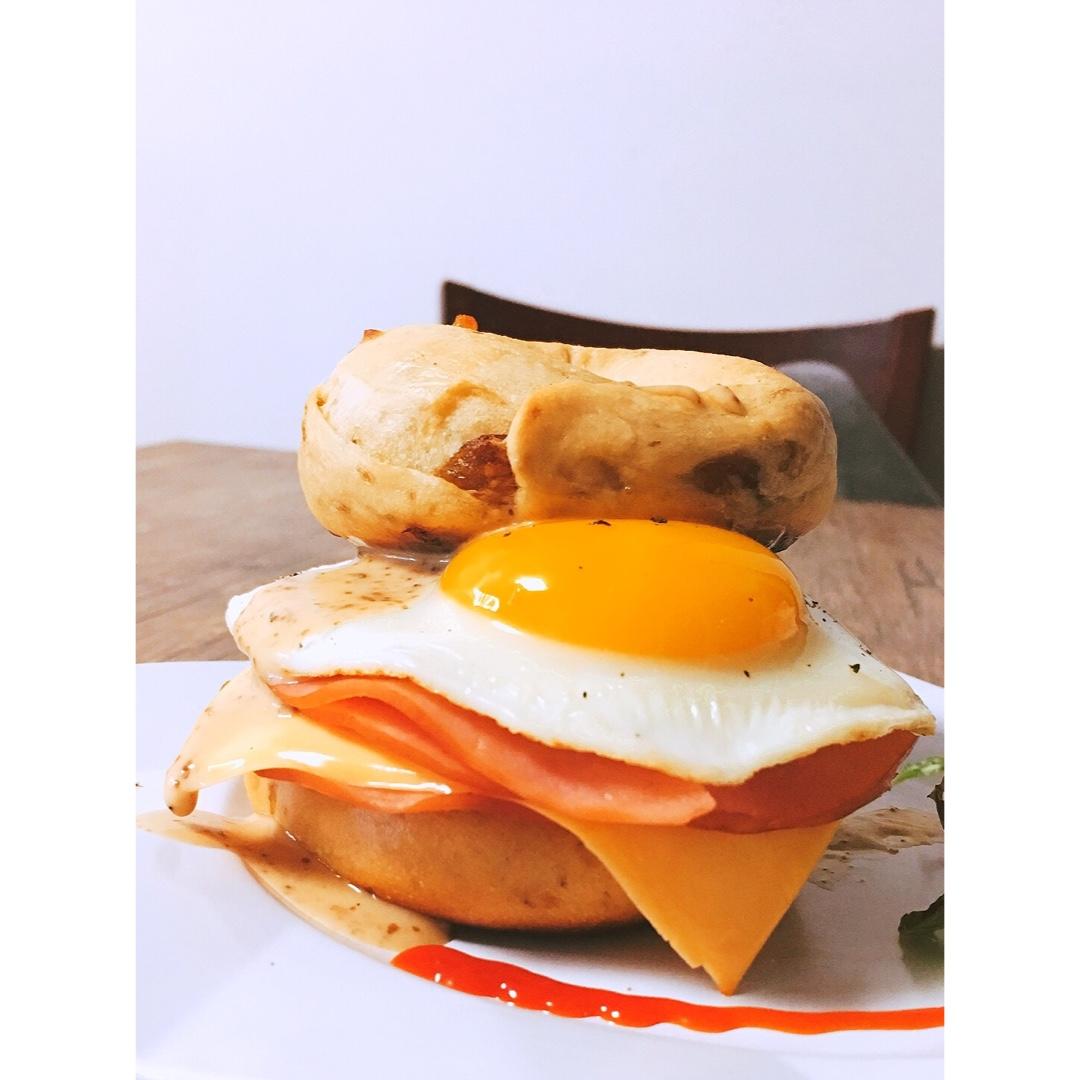 藤田千秋的蔓越莓白巧克力贝果